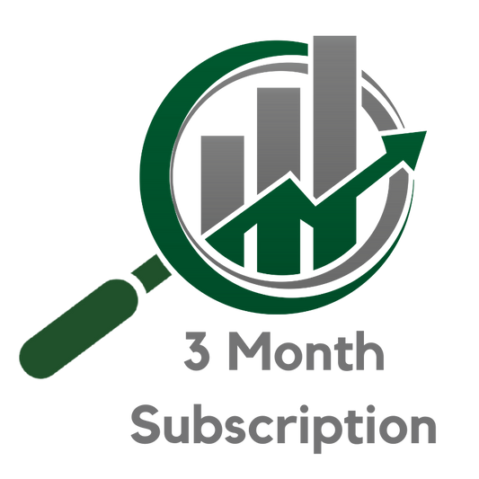 Capital Gain Insights Monthly Subscription - 3 Months (Price below is per month)