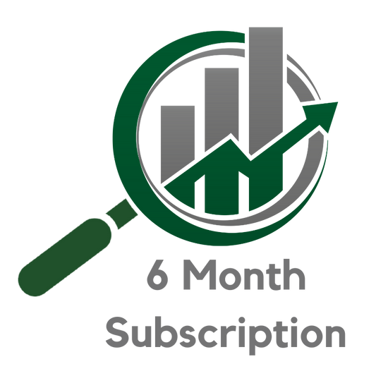 Capital Gain Insights Monthly Subscription - 6 Months  (Price below is per month)