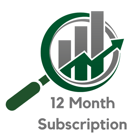 Capital Gain Insights Monthly Subscription - 12 Months  (Price below is per month)